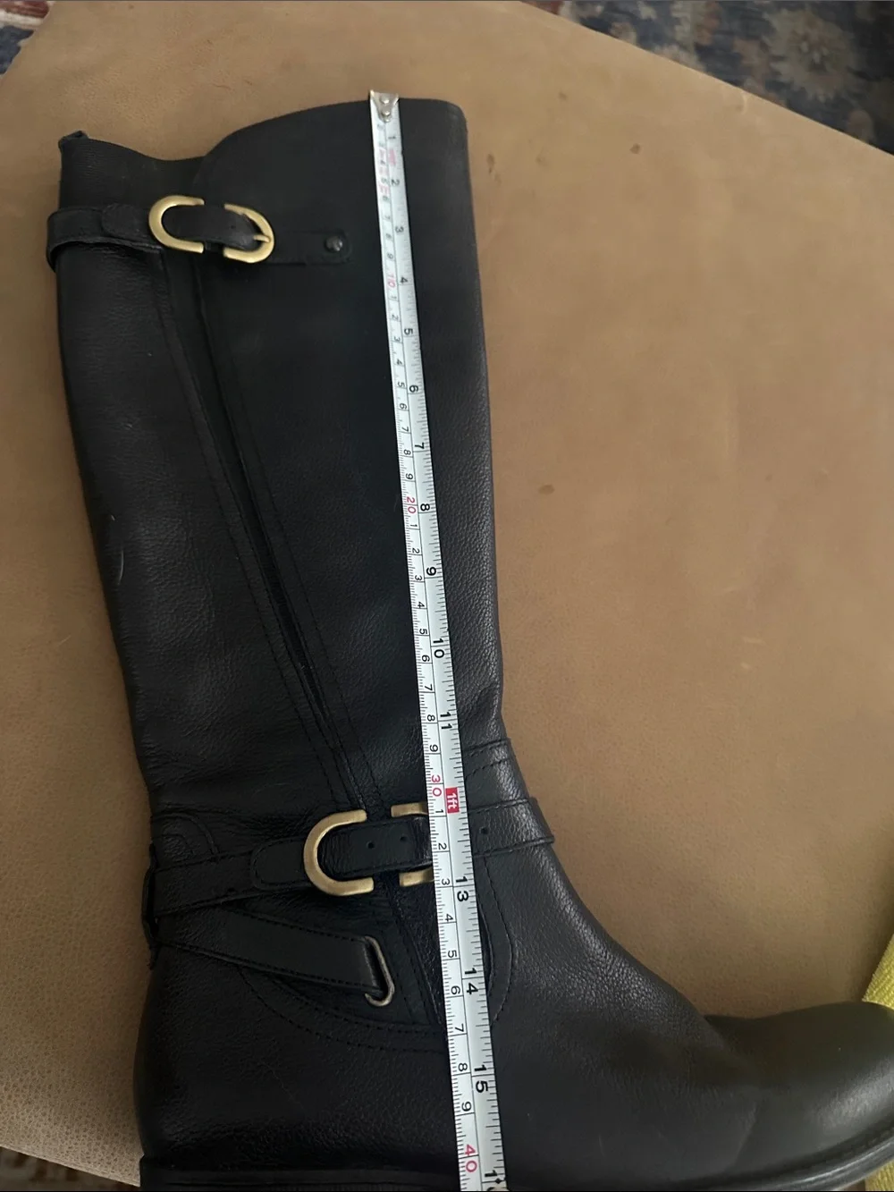 Naturalizer Jennings black riding boots